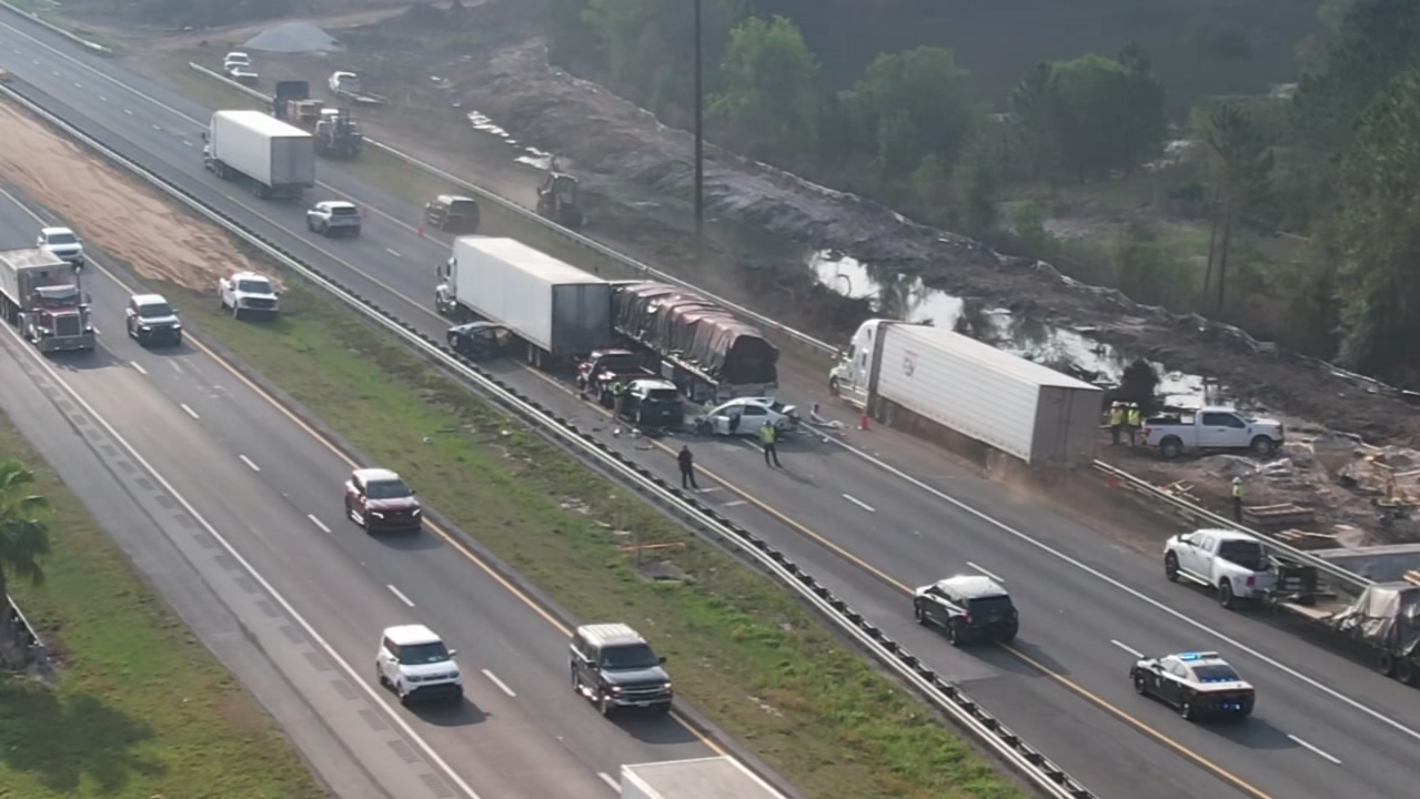 Accidente causo cierre temporal de autopista en Florida